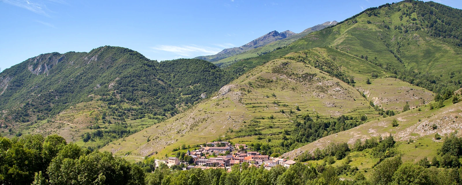 Vue de Caussou, Ariège