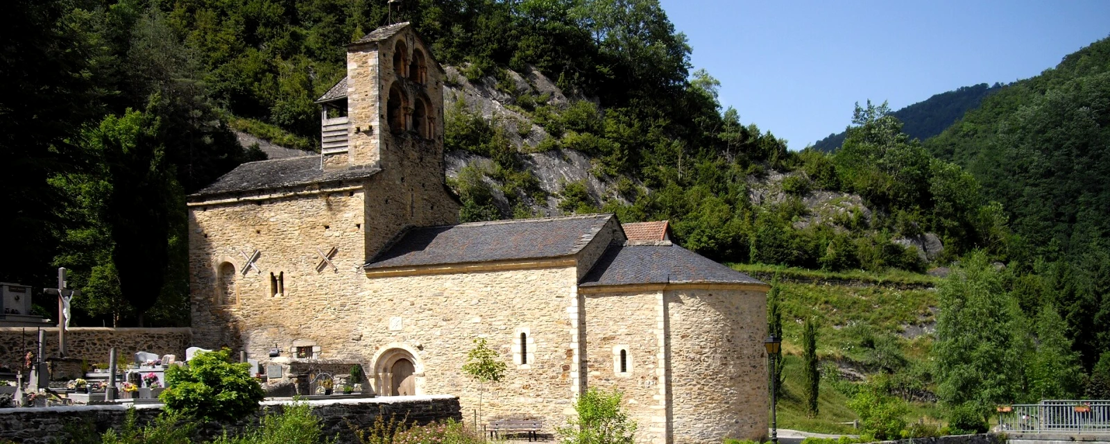 Vue de Couflens, Ariège