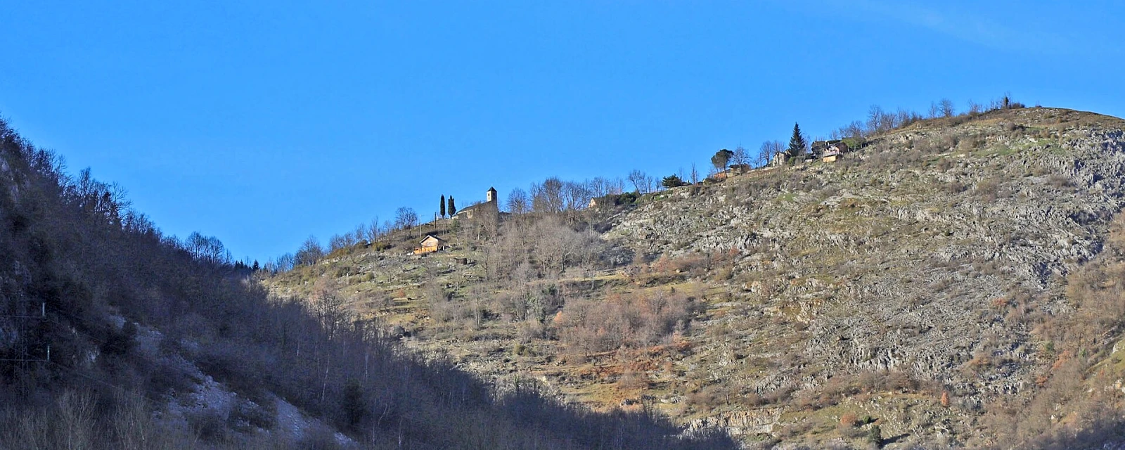 Vue de Génat, Ariège