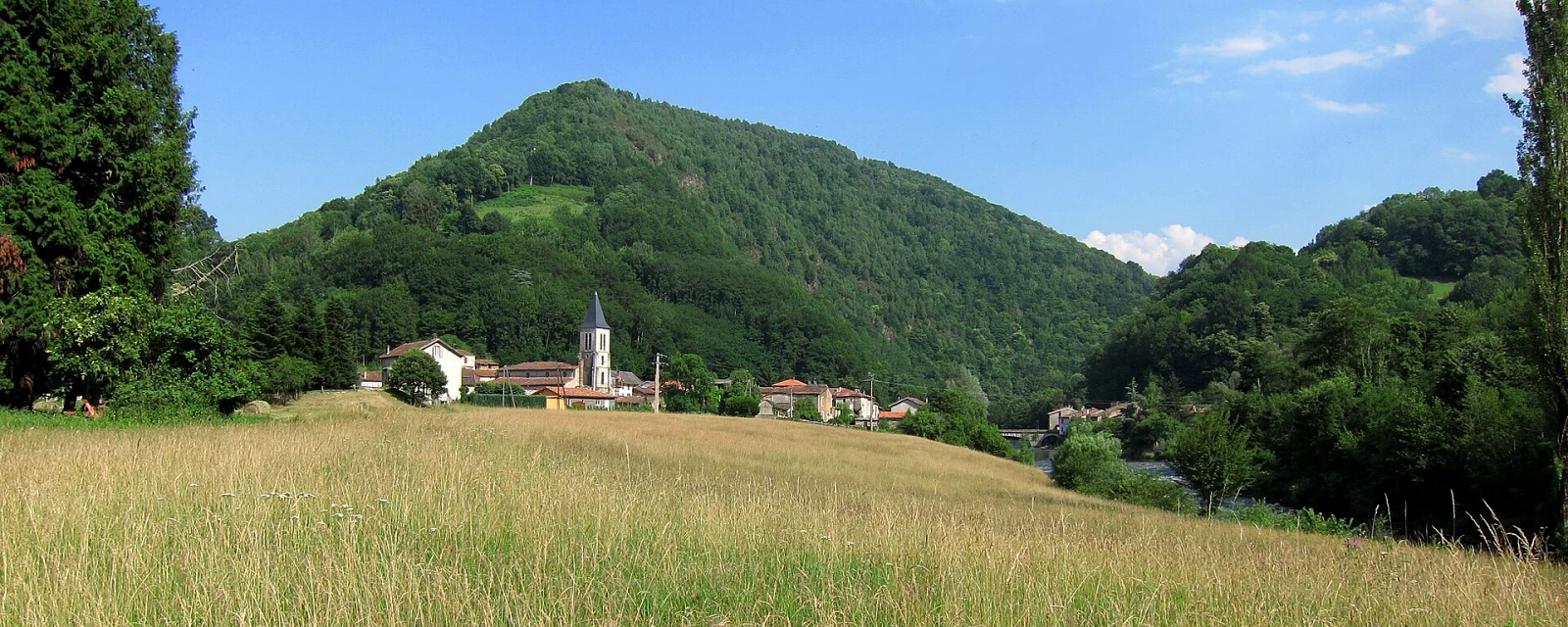 Vue de Lacourt, Ariège