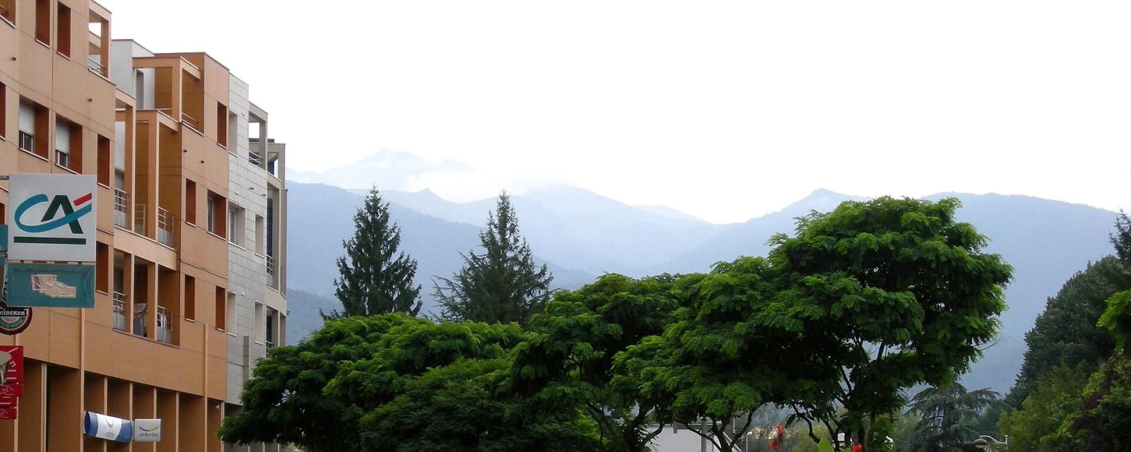 Vue de Lavelanet, Ariège