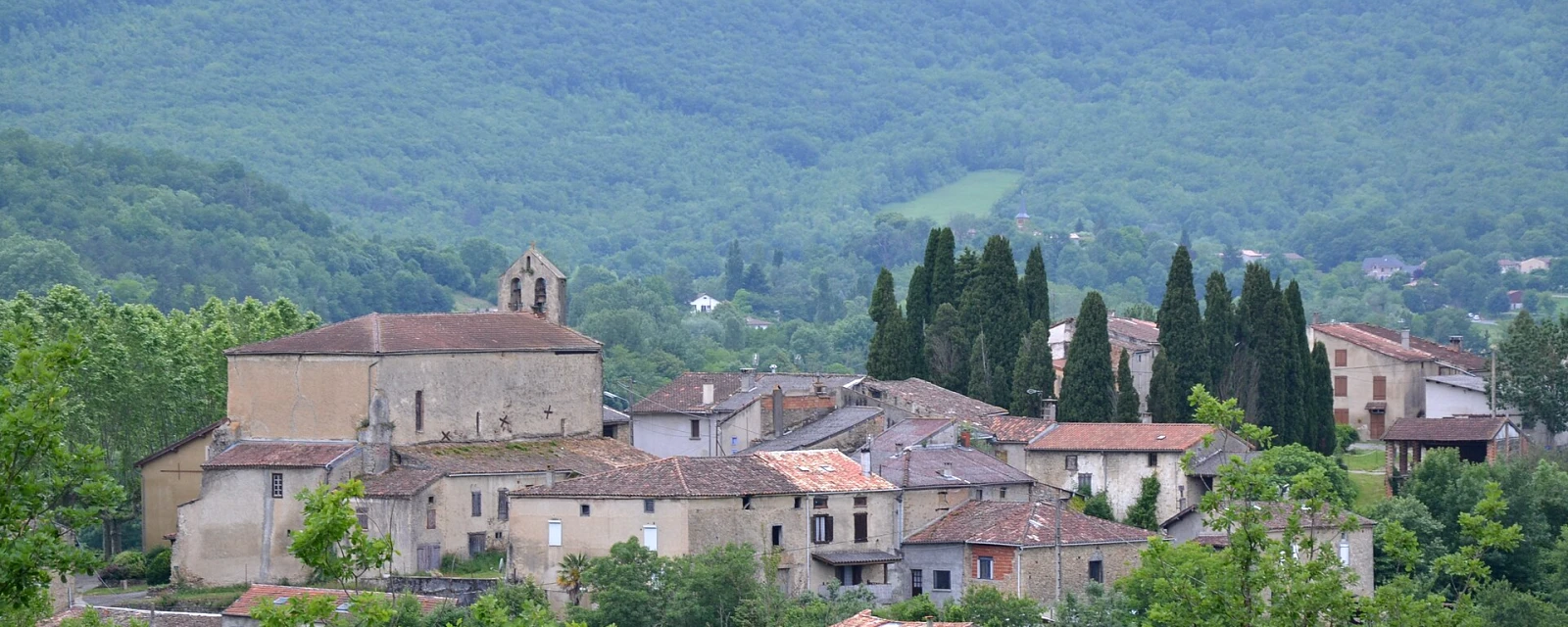 Vue de Lieurac, Ariège