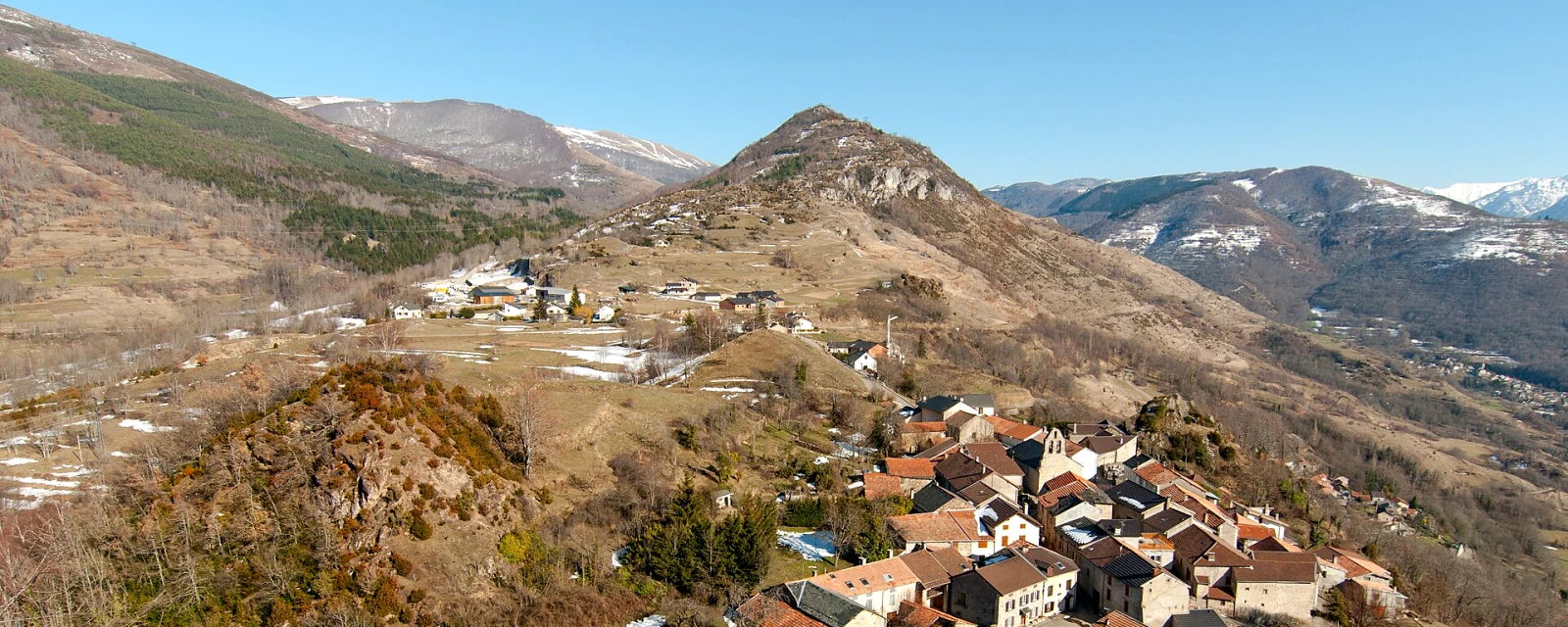 Vue de Lordat, Ariège