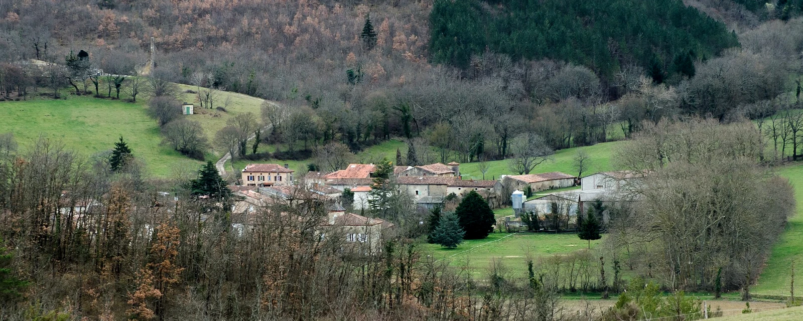 Vue de Malléon, Ariège