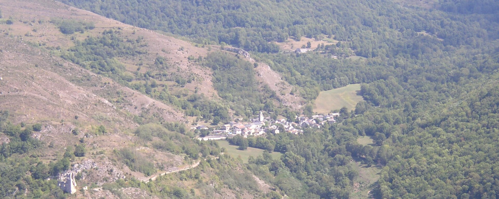 Vue de Miglos, Ariège