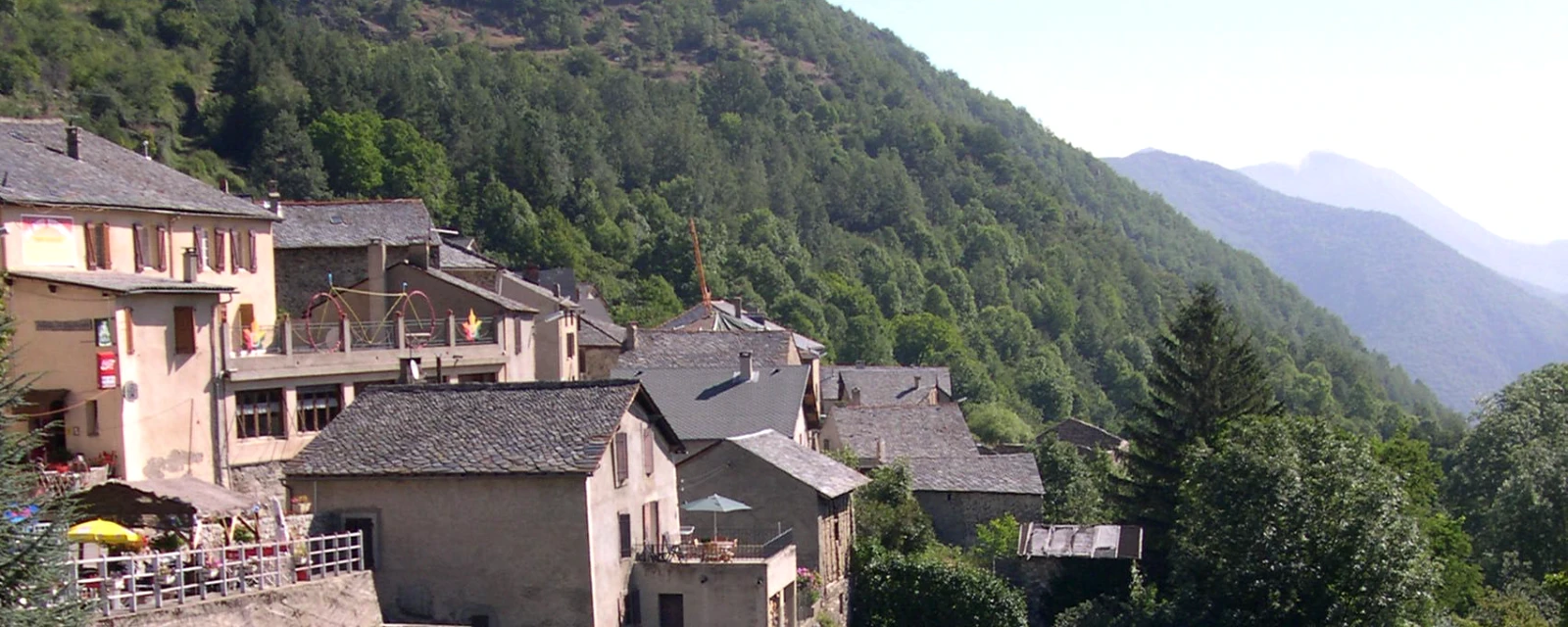 Vue de Mijanès, Ariège