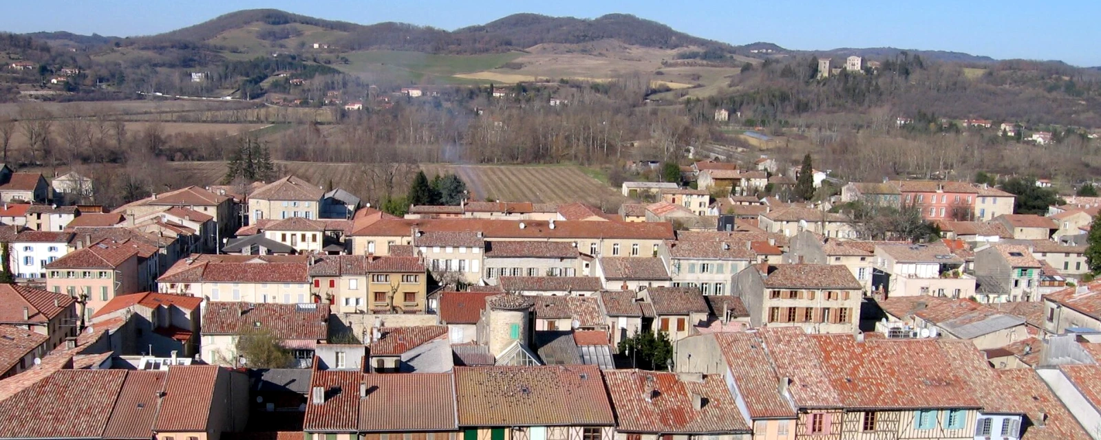 Vue de Mirepoix, Ariège