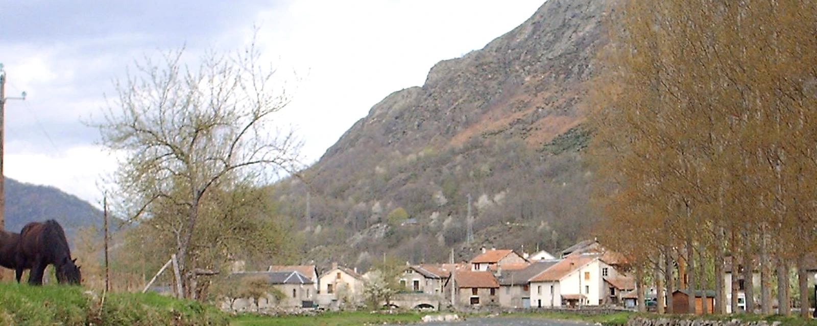 Vue de Orgeix, Ariège