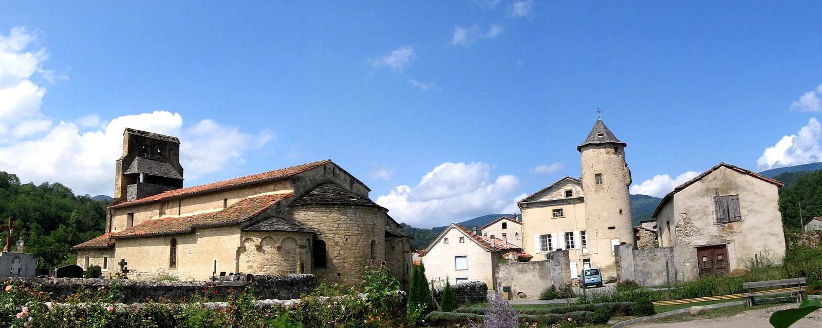 Vue de Oust, Ariège