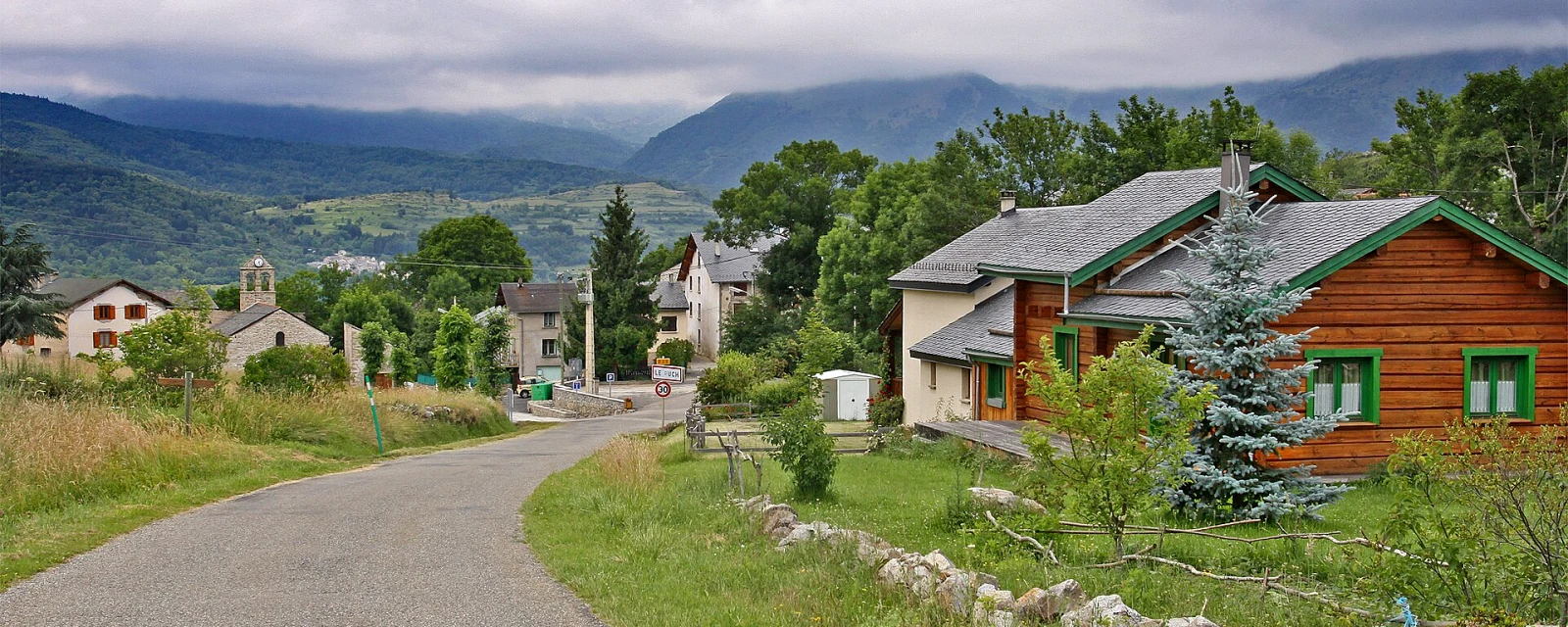 Vue de Le Puch, Ariège