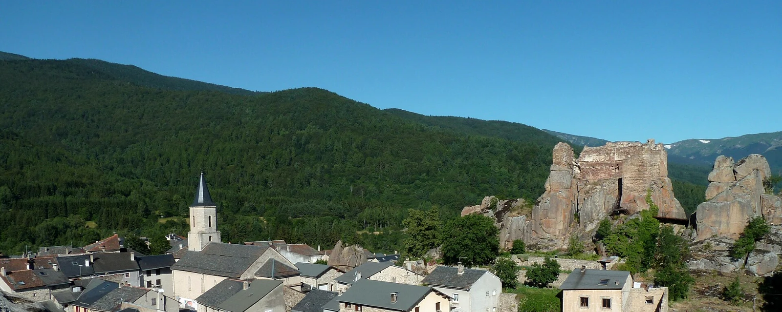 Vue de Quérigut, Ariège