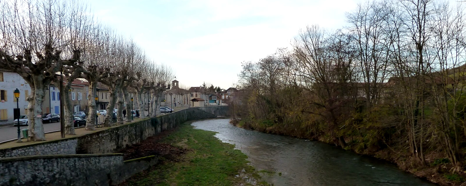 Vue de Sabarat, Ariège