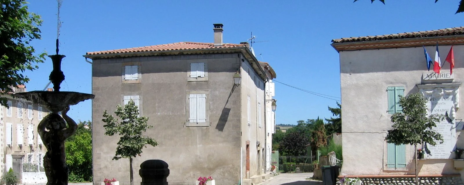 Vue de Saint-Amadou, Ariège