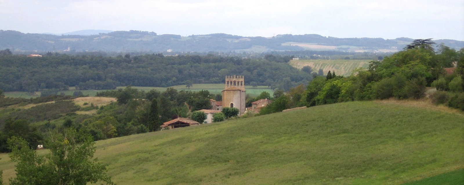 Vue de Saint-Félix-de-Tournegat, Ariège