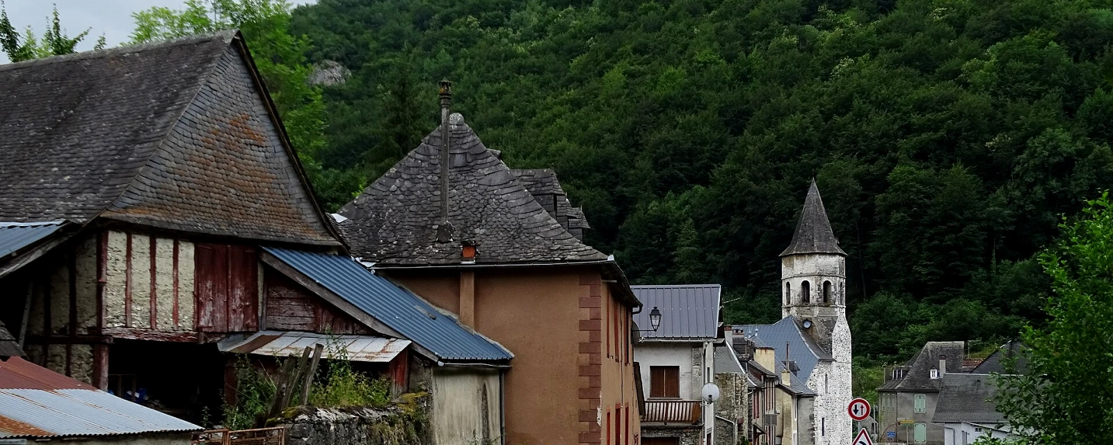 Vue de Saint-Lary, Ariège