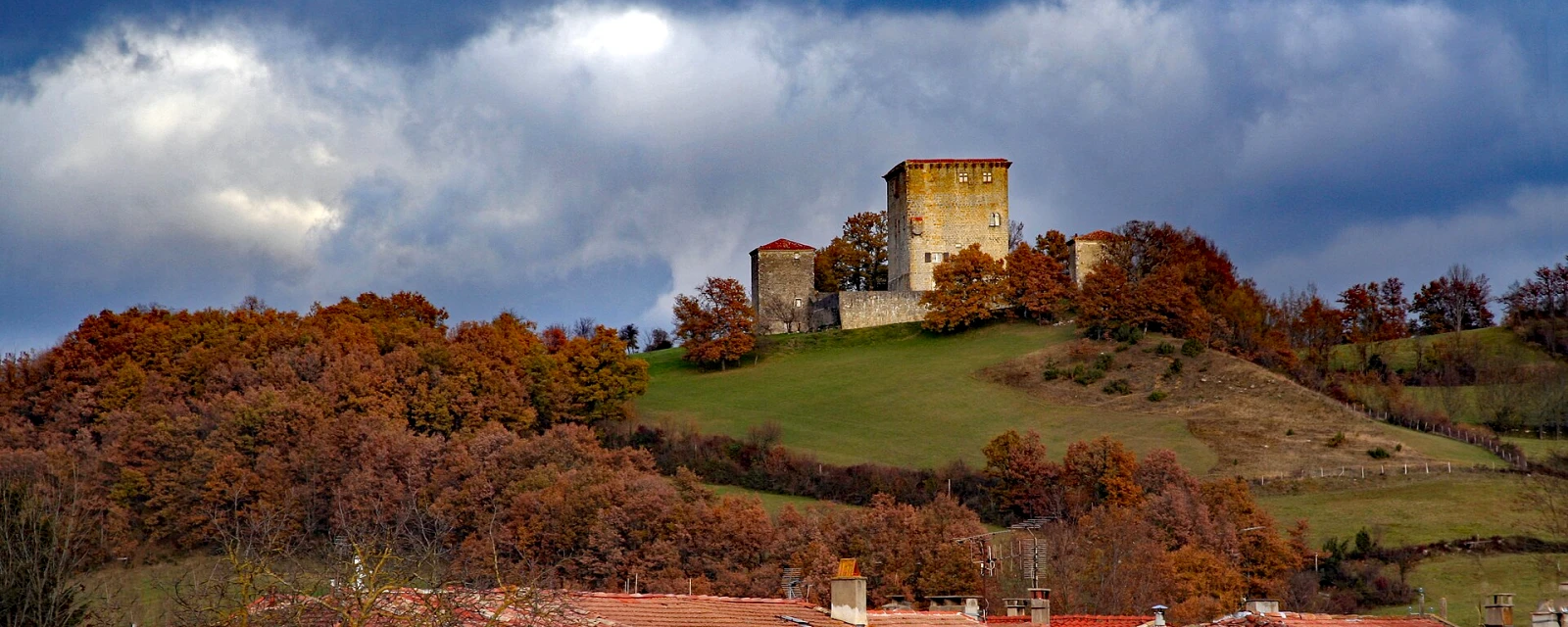 Vue de Saint-Quentin-la-Tour, Ariège