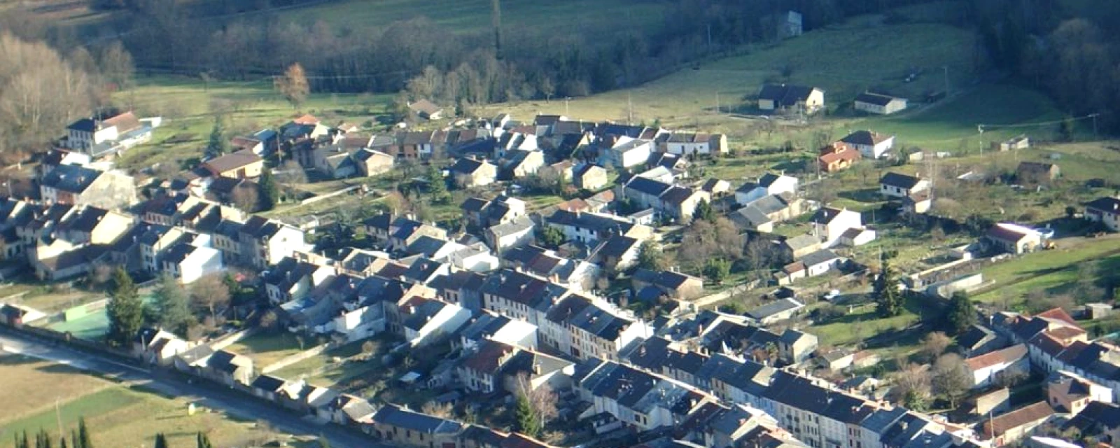Vue de Saurat, Ariège