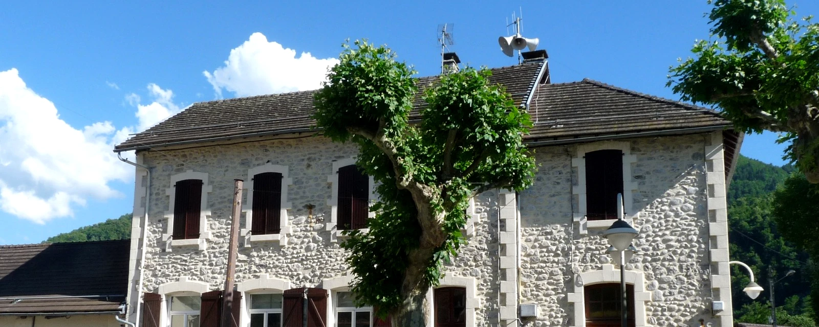 Vue de Savignac-les-Ormeaux, Ariège