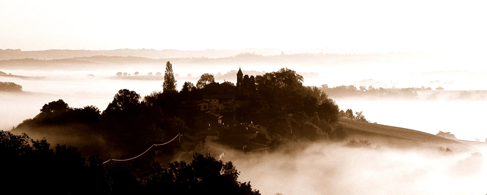 Vue de Sieuras, Ariège