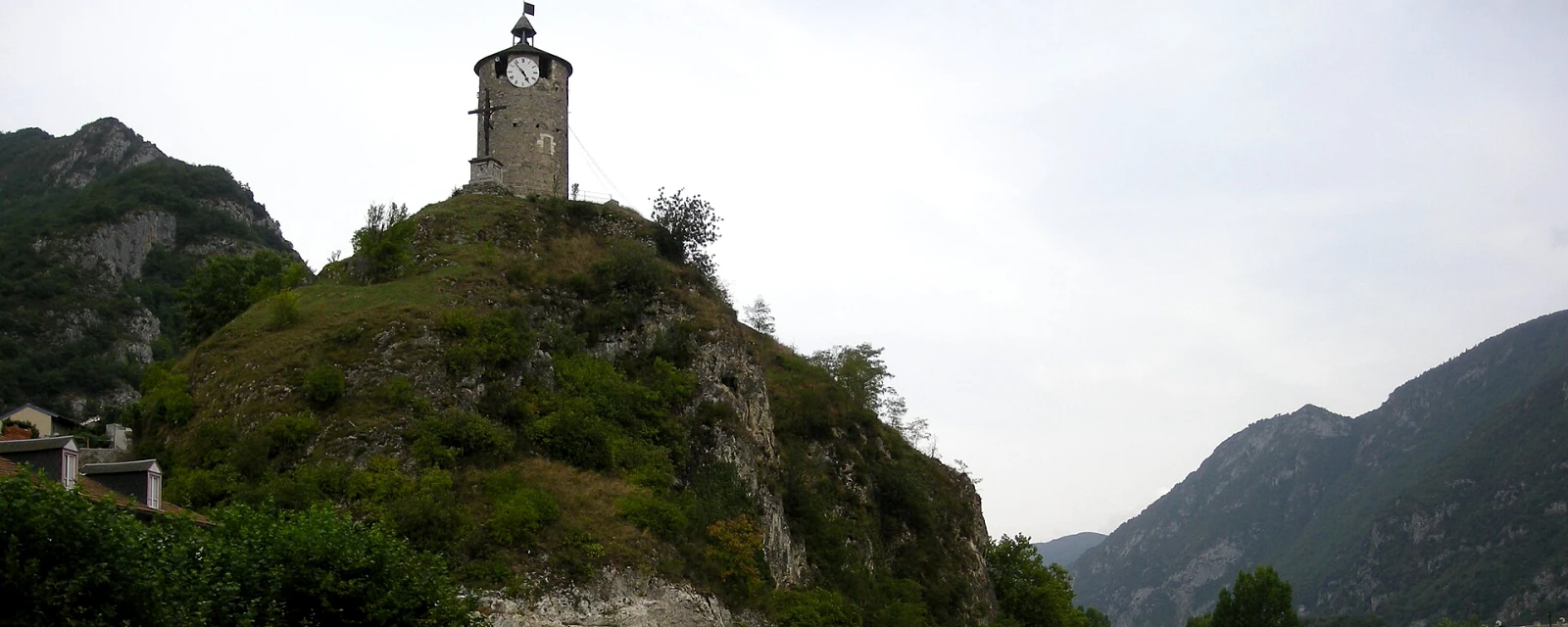 Vue de Tarascon-sur-Ariège, Ariège
