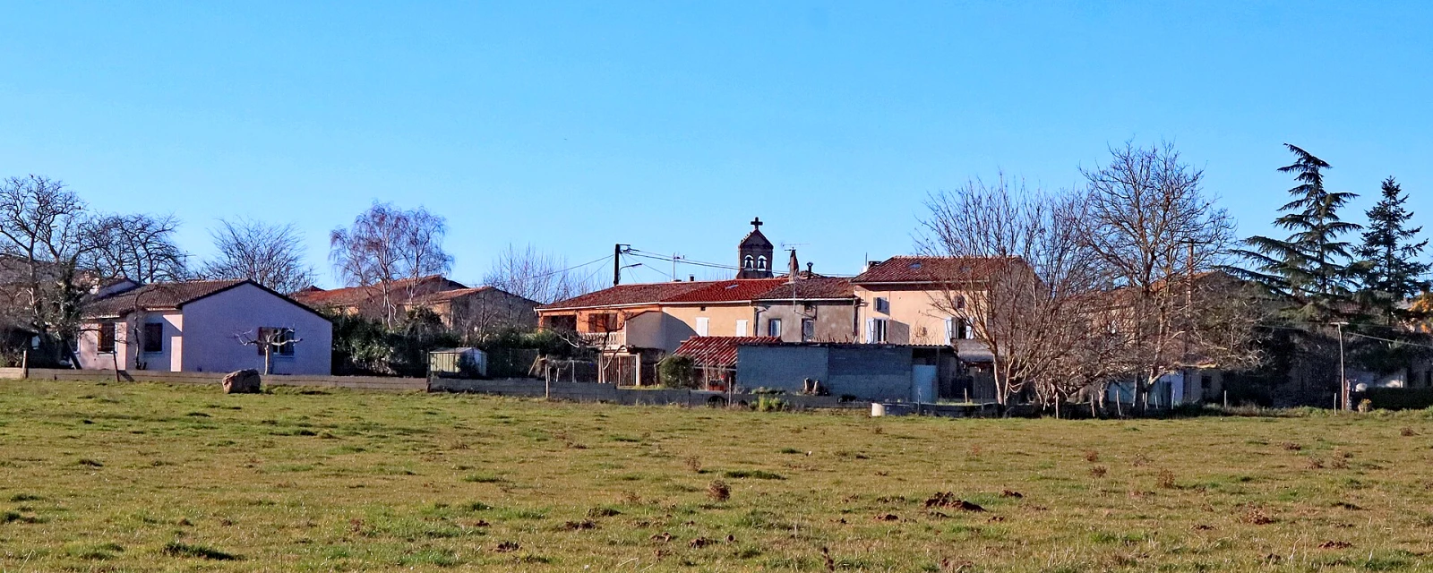 Vue de Troye-d'Ariège, Ariège