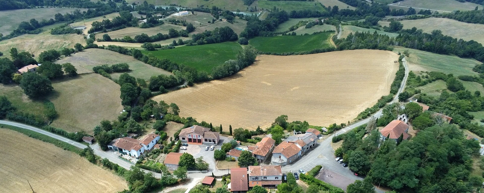 Vue de Unzent, Ariège