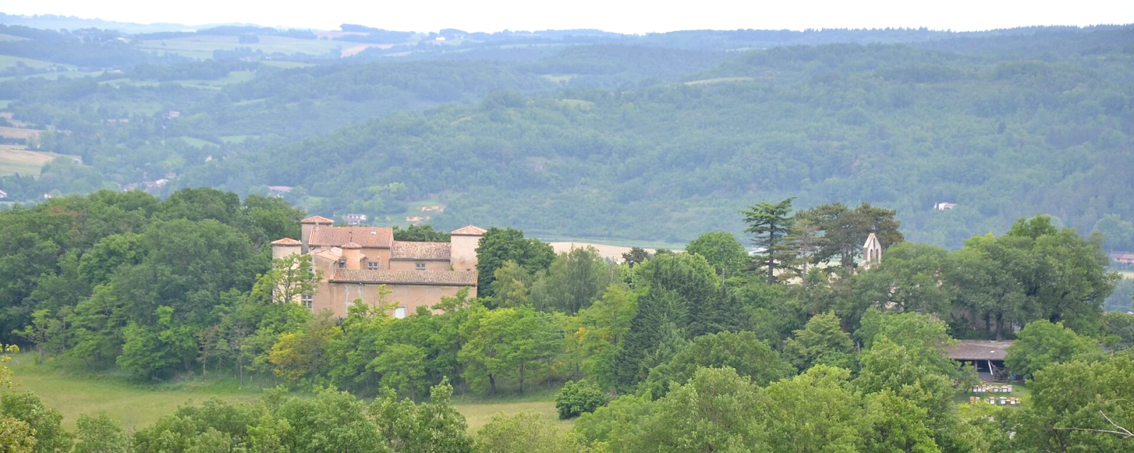 Vue de Viviès, Ariège