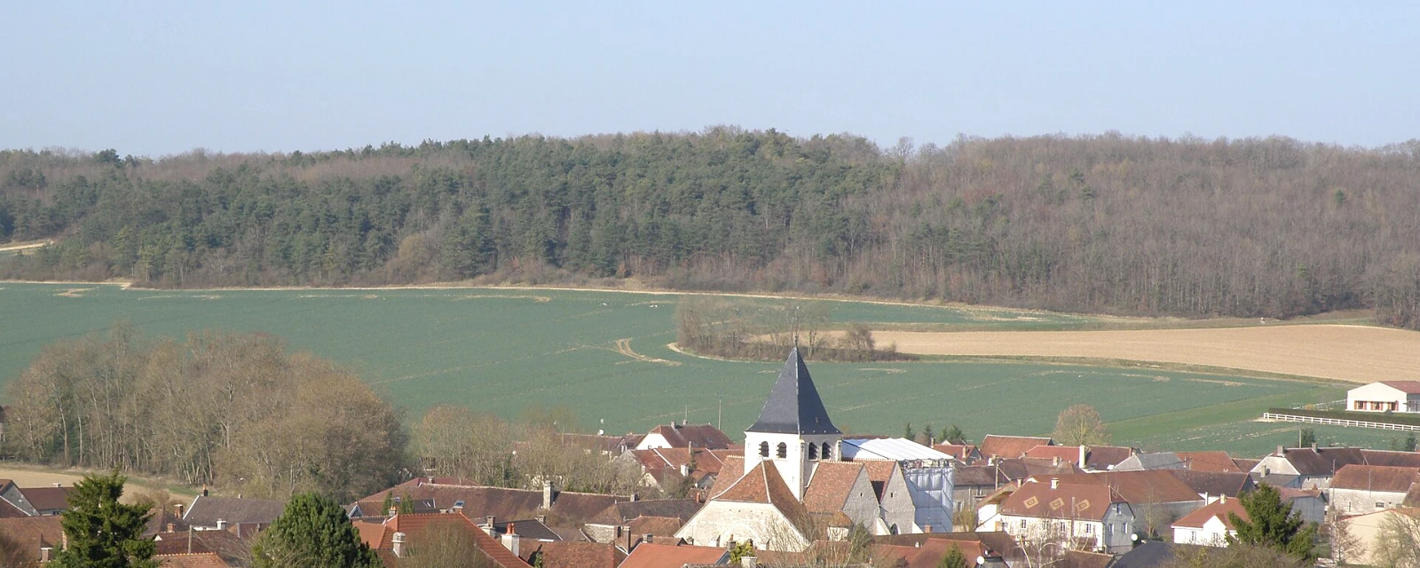 Vue de Avirey-Lingey, Aube