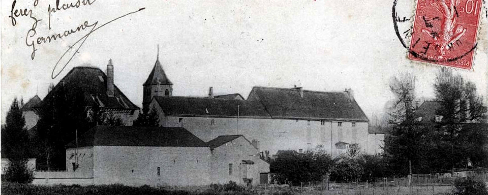 Vue de Gyé-sur-Seine, Aube