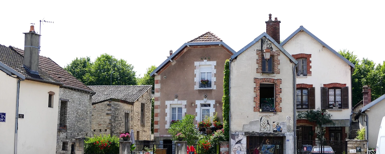 Vue de Mussy-sur-Seine, Aube