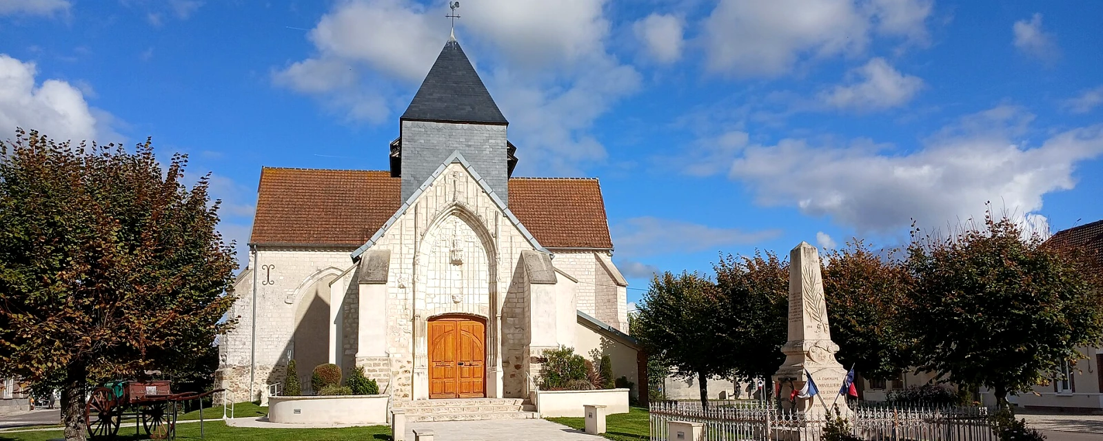 Vue de Orvilliers-Saint-Julien, Aube