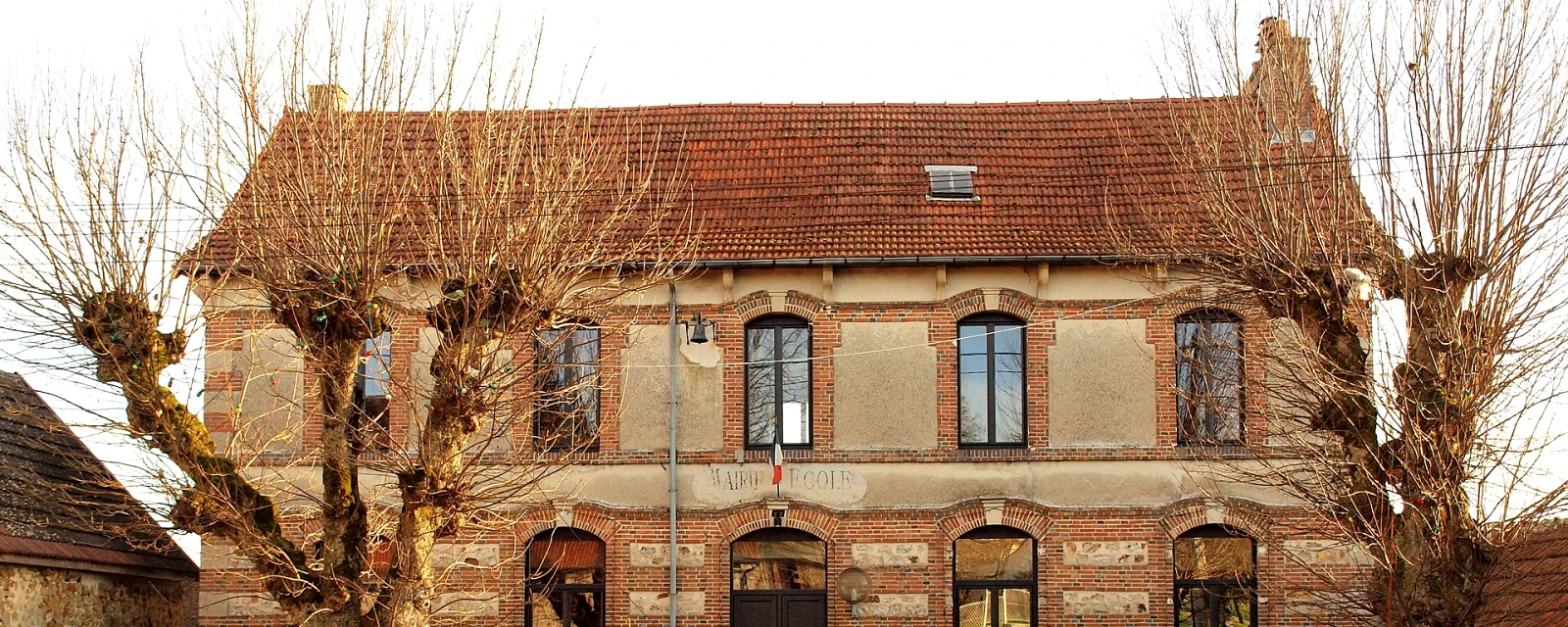 Vue de Plessis-Barbuise, Aube