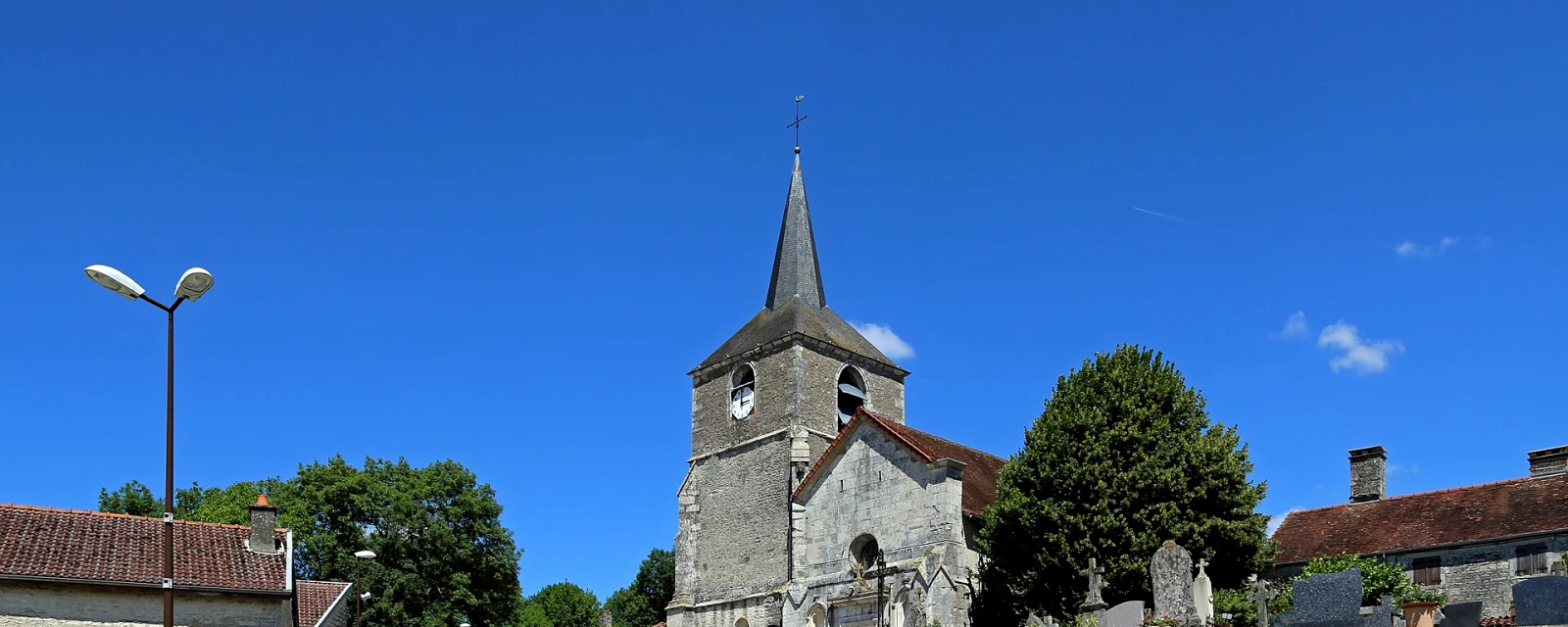 Vue de Rouvres-les-Vignes, Aube