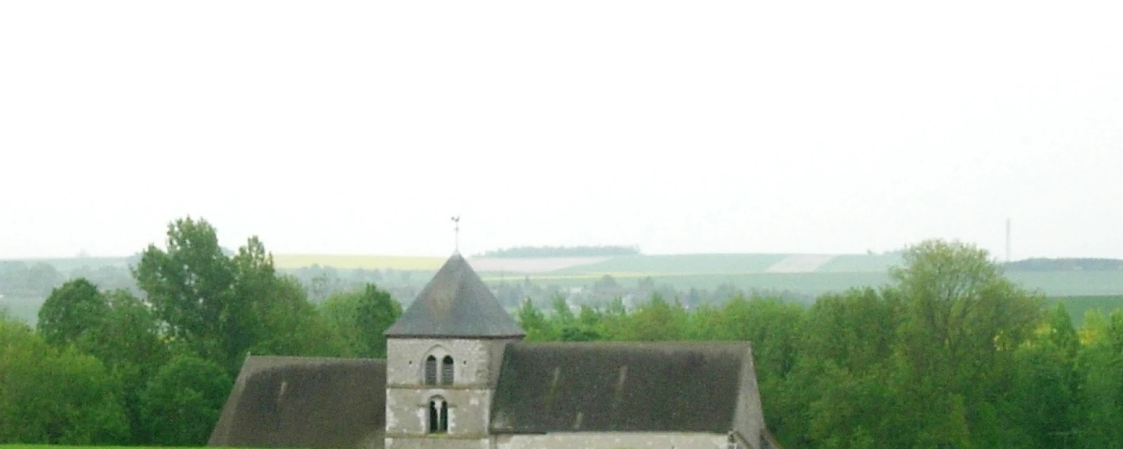 Vue de Saint-Lupien, Aube