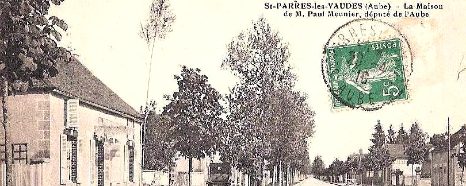 Vue de Saint-Parres-lès-Vaudes, Aube