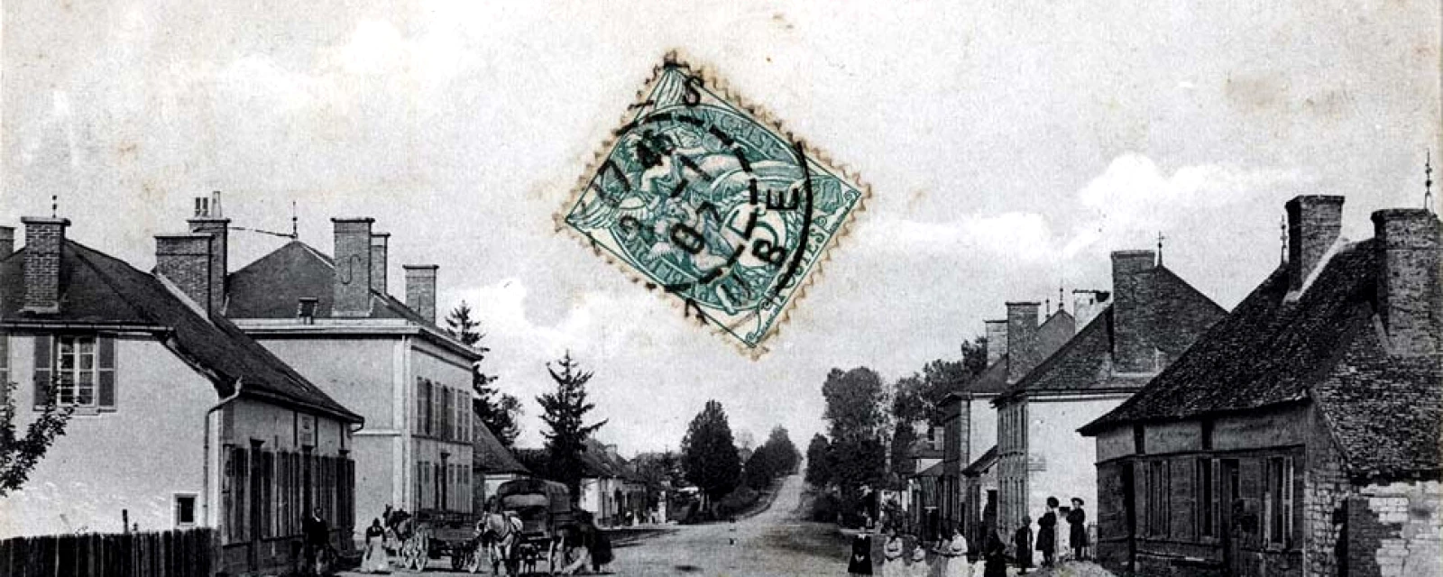 Vue de Voué, Aube
