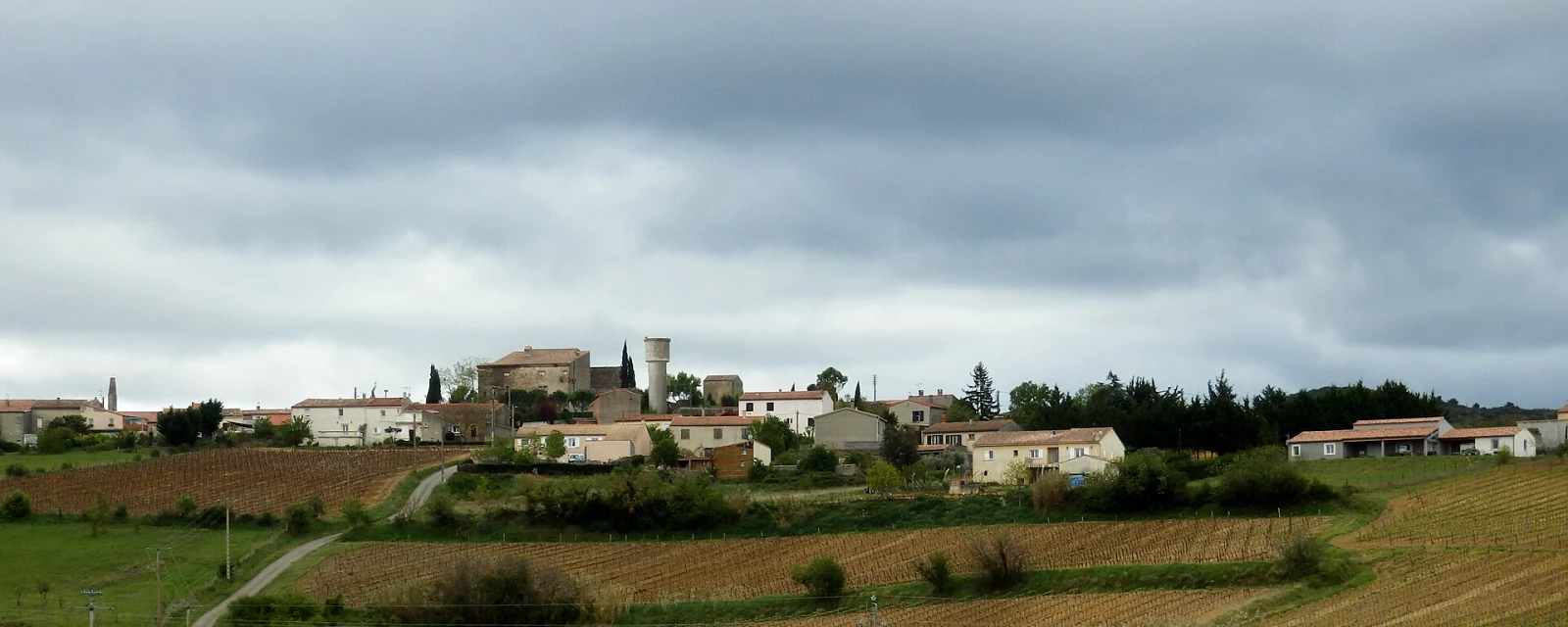 Vue de Ajac, Aude