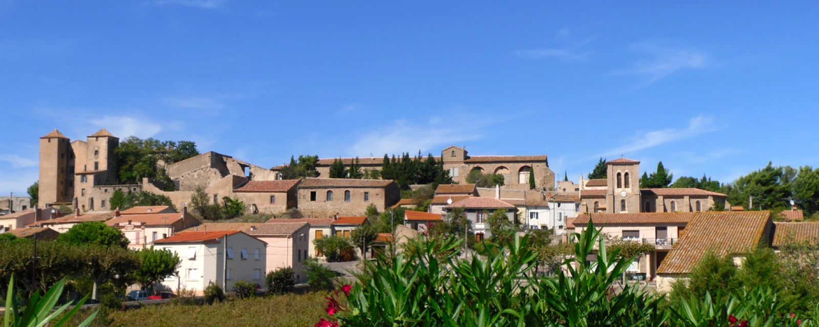 Vue de Argens-Minervois, Aude