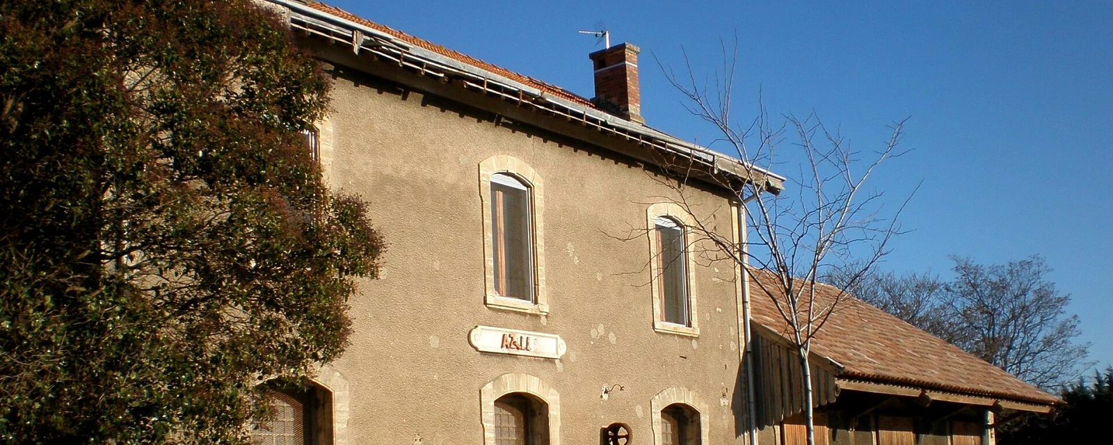 Vue de Azille, Aude