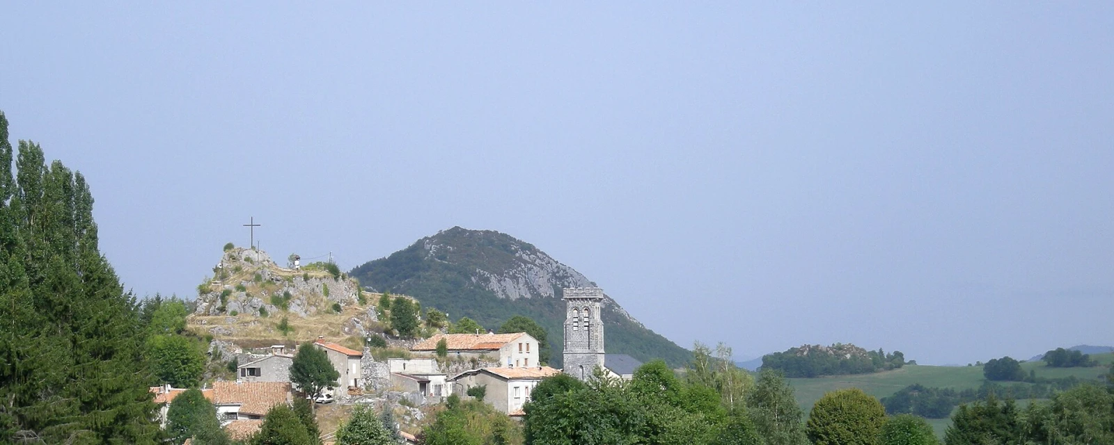 Vue de Belcaire, Aude