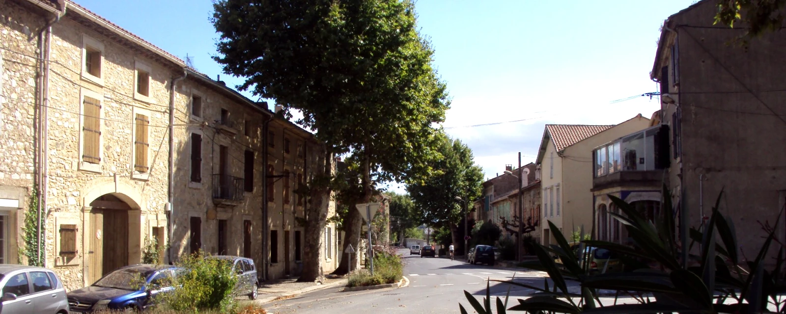 Vue de Bize-Minervois, Aude