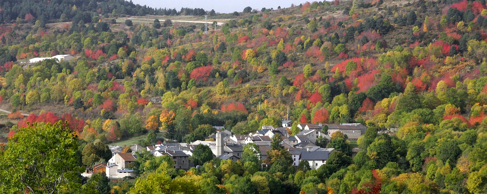 Vue de Le Bousquet, Aude