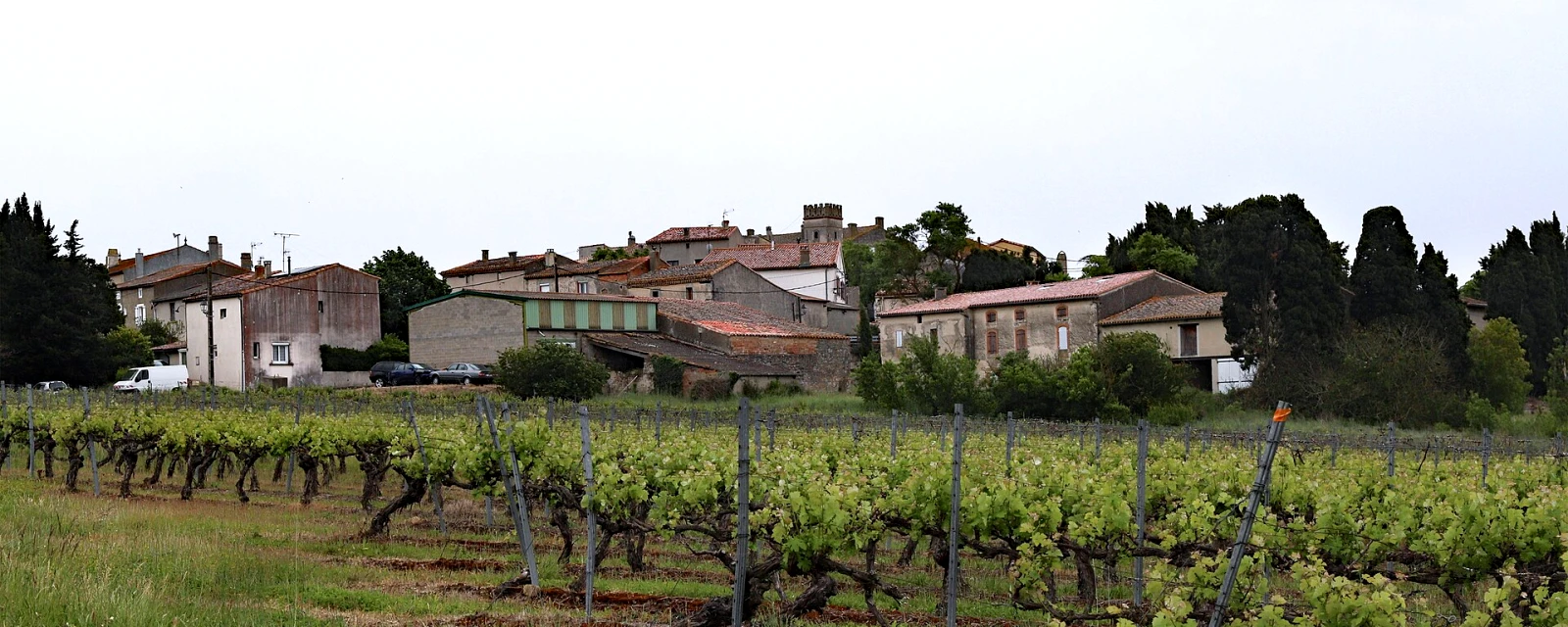 Vue de Brugairolles, Aude