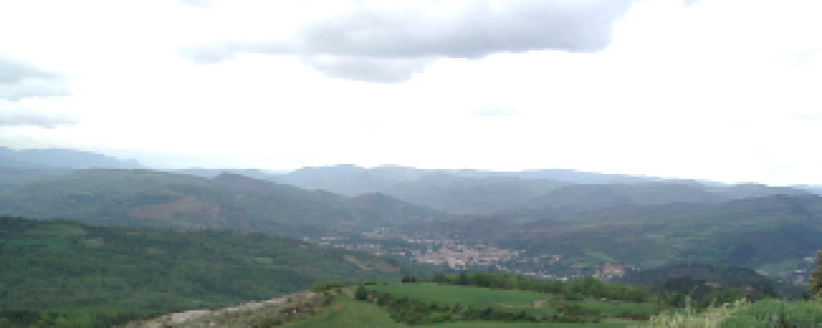 Vue de Camps-sur-l'Agly, Aude