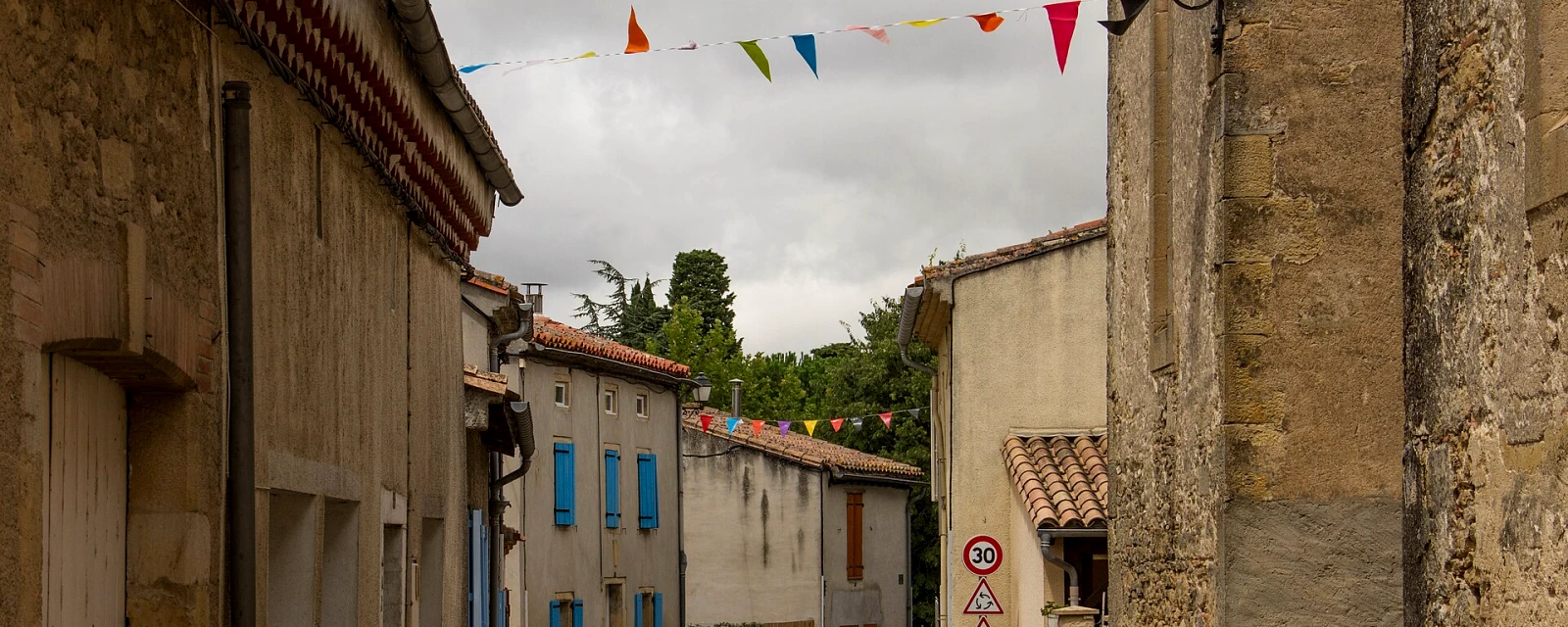 Vue de Les Cassés, Aude