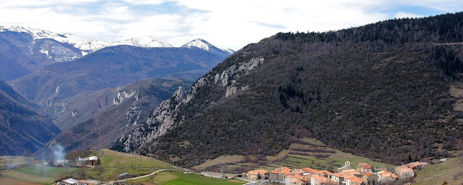 Vue de Le Clat, Aude