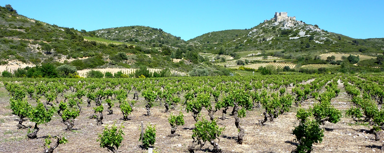 Vue de Corbières, Aude