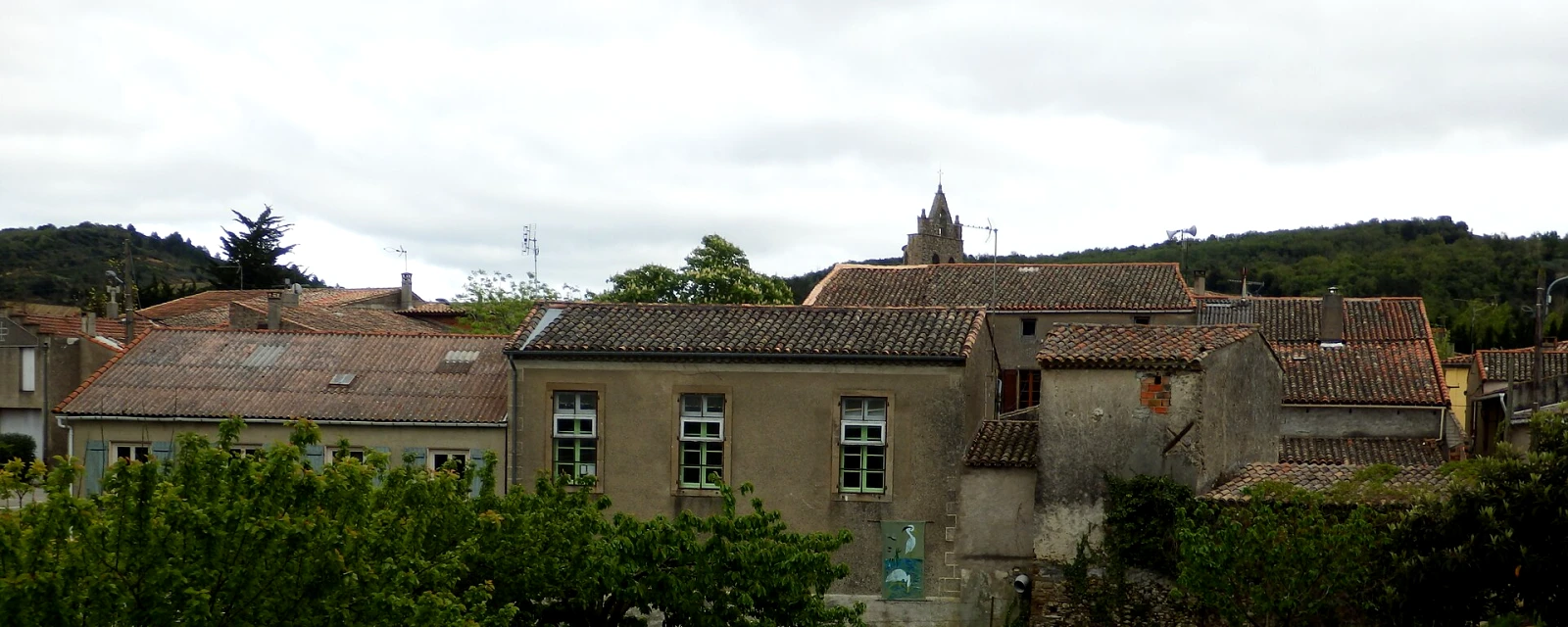 Vue de La Digne-d'Amont, Aude