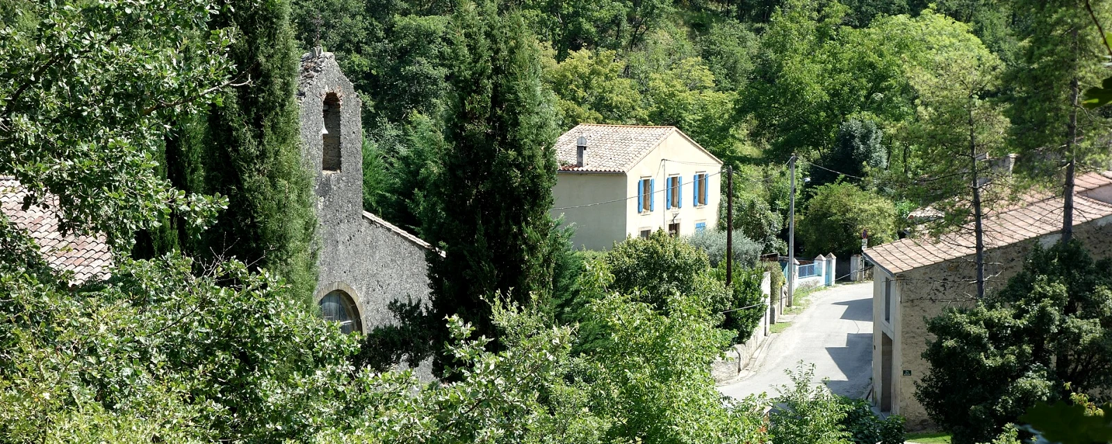 Vue de Festes-et-Saint-André, Aude