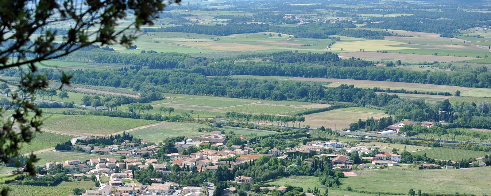 Vue de Floure, Aude